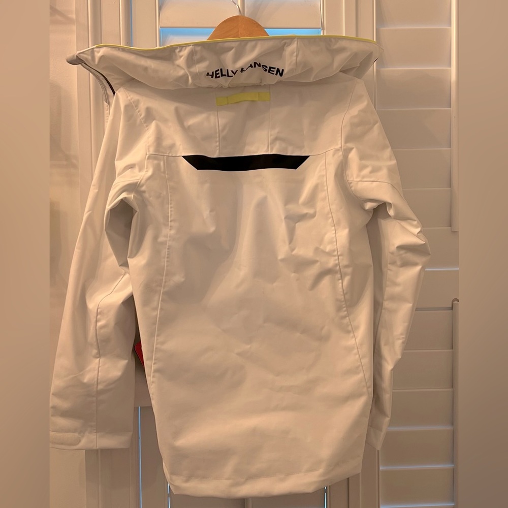 Helly Hanson Salt Navigator Jacket - White - M - Picture 3 of 4